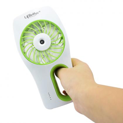 Lifbetter Mini Handheld Standing Humidifying Spray Fan